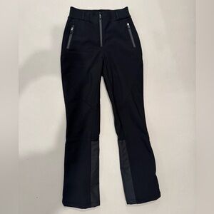 Sweaty Betty Black Ski Trousers with Zipper Details